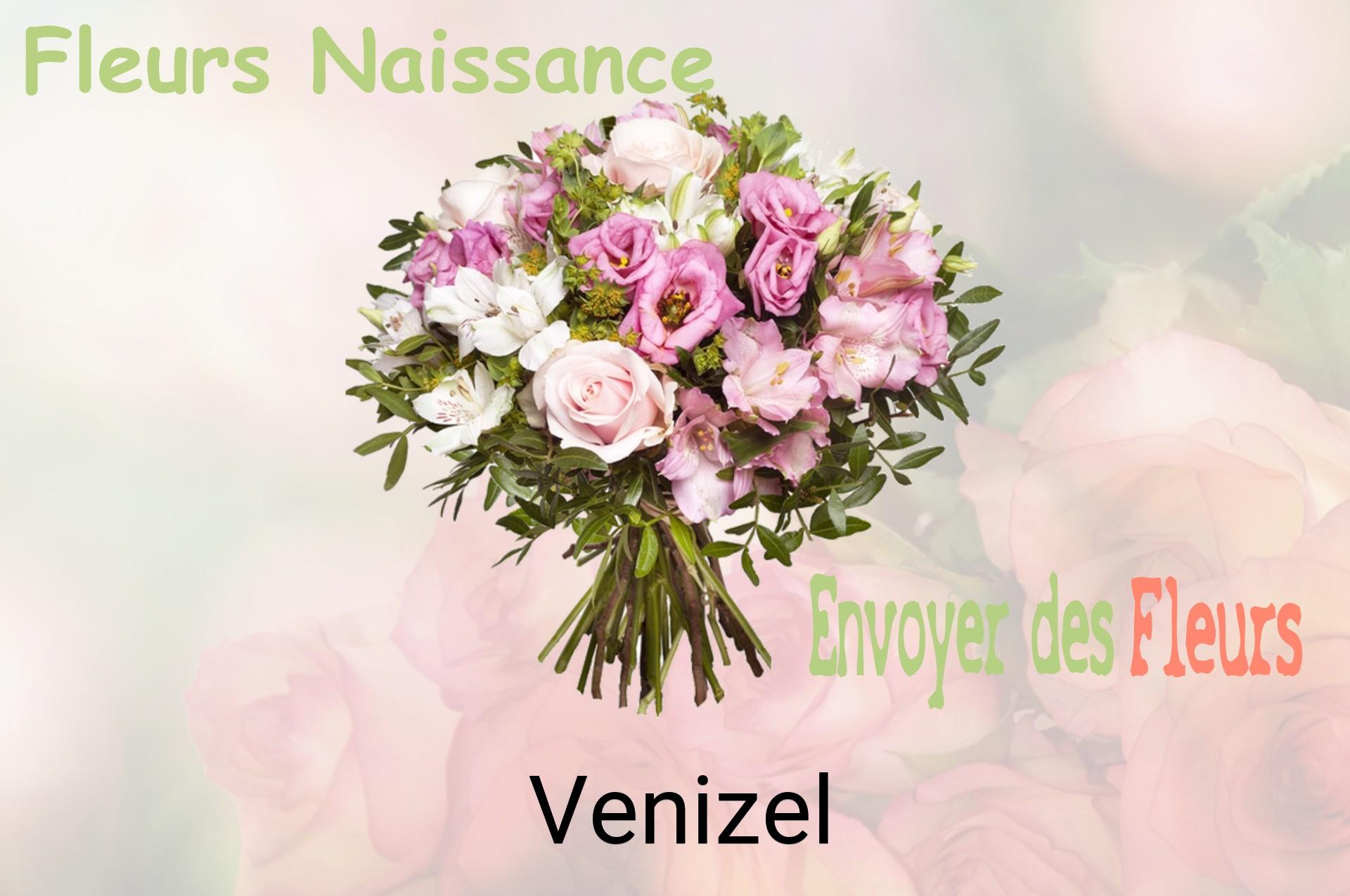 Bouquet de fleurs de naissance livré à Venizel